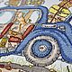 Вышитая крестом картина «Старое авто» от Bothy Threads (Англия). Картины. svoimiRUKAMI. Интернет-магазин Ярмарка Мастеров.  Фото №2