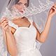 Фата "Блеск". Фаты. Romantic Wedding. Ярмарка Мастеров.  Фото №5