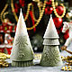 A set of candles from soy wax. Gradient Candle Christmas tree, Candles, Arzamas,  Фото №1