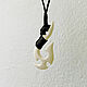 Order The Hook Of Maui. Amulet Maori. Pendant of bone. Bone and Stone, Runes and Amulets. Livemaster. . Pendant Фото №3