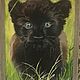 Черный котенок, Картины, Москва,  Фото №1