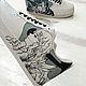 Кроссовки nike  AF1, ручная роспись, кастом, аниме, Барсерк арт. Кроссовки. O-Go-Art.Кастомизация одежды и обуви. Ярмарка Мастеров.  Фото №13