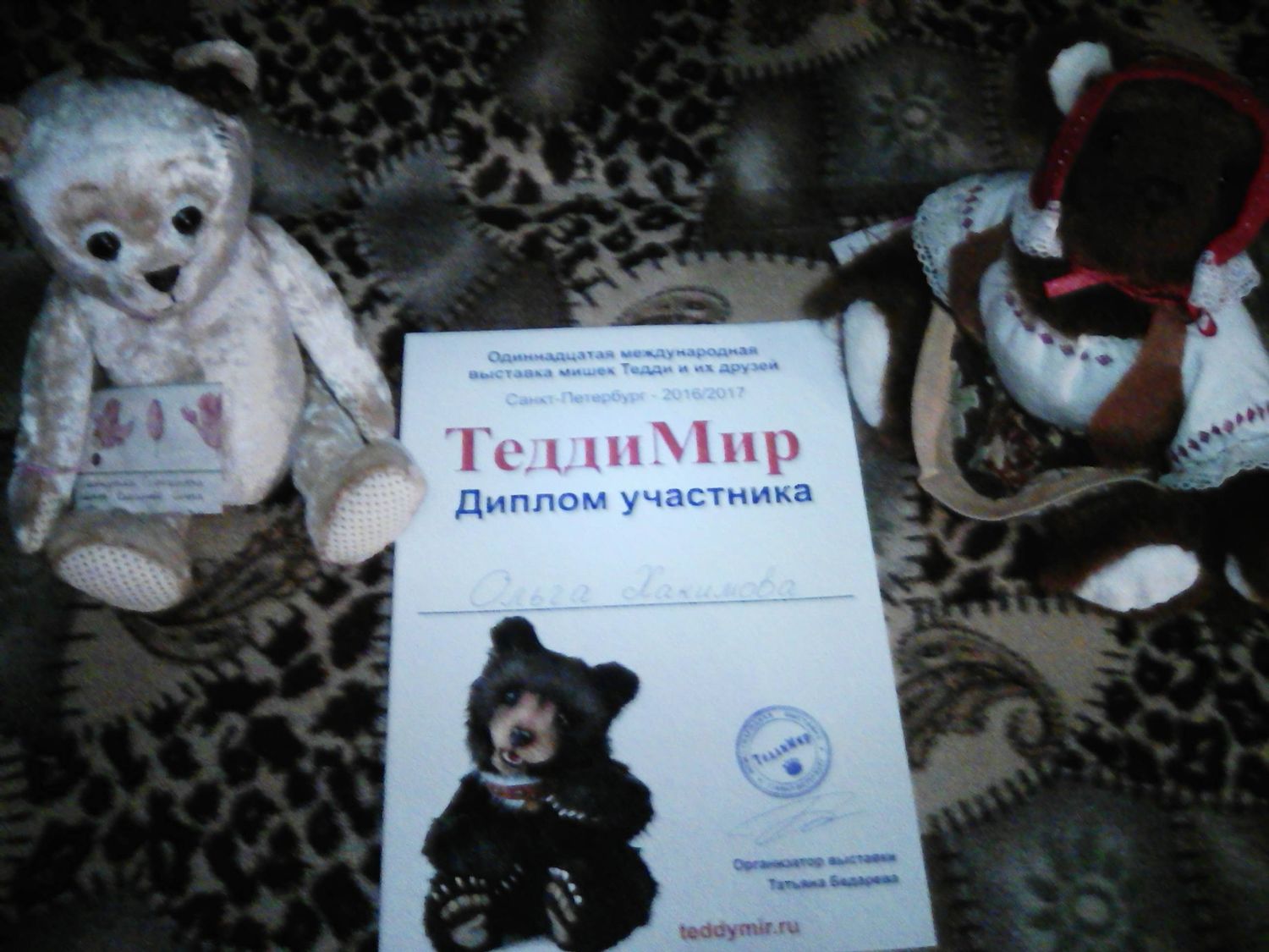 Участвовала в 