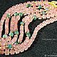 Bracelet 'Pink dreams' - quartz, agate, zircons. Bead bracelet. Татьяна Петренкофф (Elegance&Style). My Livemaster. Фото №5