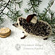 Manual hedgehog Muftic / toy interior the hedgehog / hedgehog felted wool. Felted Toy. Woolen Zoo. My Livemaster. Фото №5