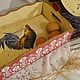 Набор кухонный "Счастливые Петухи". Утварь. Уютные вещи. Ярмарка Мастеров.  Фото №4