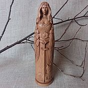 Для дома и интерьера handmade. Livemaster - original item Freya, Norse goddess, wooden figurine. Handmade.