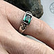 Мужское кольцо с редким Турмалином Индиголит 2,07ct  ручная работа. Кольца. Ведические кольца драгоценные камни (bauroom). Ярмарка Мастеров.  Фото №4