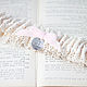 Подвязка Words of Wisdom - Love & Be loved. Подвязки. Love&Lace. Интернет-магазин Ярмарка Мастеров.  Фото №2