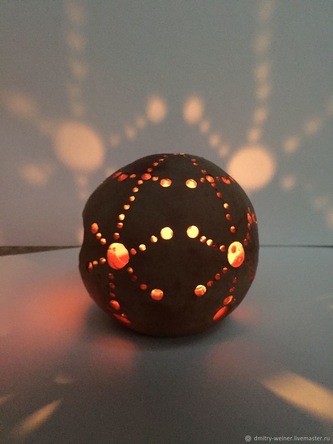 clay night light