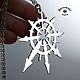 Order Star of Chaos-Stainless steel pendant. Borowski store. Livemaster. . Pendants Фото №3