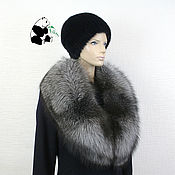 Аксессуары handmade. Livemaster - original item Luxurious large collar Fox fur TK-522. Handmade.
