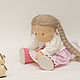 Doll Tatiana, 31 cm. Waldorf Dolls & Animals. bee_littlefamily. My Livemaster. Фото №6