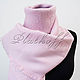 Платок розовый  из ткани Burberry London England. Платки. Platkoff. Ярмарка Мастеров.  Фото №4