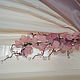 Magnetic tiebacks 'Pink fairytale '. Flower decor. PROFIDecor - ShTORY S DUShOJ!. Интернет-магазин Ярмарка Мастеров.  Фото №2