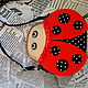 Order Set for girls 'ladybug'. inspiration. Livemaster. . Clasp Bag Фото №3