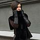 Манишка из меха норки. Мантии. YANA KRAFT BRAND. Ярмарка Мастеров.  Фото №10