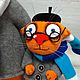 We are rooting for Zenit! Red cats of Vasya Lozhkin. Stuffed Toys. Dingus! Funny cats and other toys. My Livemaster. Фото №4