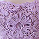 Order Lace knitted dress ' Lilac haze'. Studio by Varvara Horosheva (varvara911). Livemaster. . Dresses Фото №3