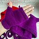 Шапочка Эльфа и ажурные тонкие митенки. Комплекты головных уборов. Korolek_knitting. Ярмарка Мастеров.  Фото №4