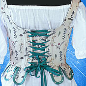 Одежда handmade. Livemaster - original item Corsets: Historical corset (double-sided) with tassets and backing.. Handmade.