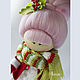 Ноэль. Рождество. Кукла текстильная. Тыквоголовка. Warianta_dolls. Авторские куклы. Интернет-магазин Ярмарка Мастеров.  Фото №2