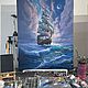 Картина Только вперед. Картины. Наталия Осадчук (NatalieArt). Интернет-магазин Ярмарка Мастеров.  Фото №2