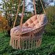 Подвесное кресло макраме. Кресла. AG Home Decor. Ярмарка Мастеров.  Фото №4