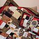 Лоскутное покрывало Блюз осени patchwork quilt покрывало Котики декор, Покрывала, Москва,  Фото №1