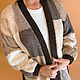 Knitted coat oversized. Coats. SHAPAR - knitting clothes. My Livemaster. Фото №6