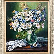 Картина «Цветы в саду» 70х105