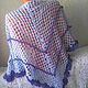 Shawl 'Blue story' handmade. Shawls. hand knitting from Galina Akhmedova. My Livemaster. Фото №4