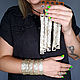 Bracelet braided: Leather bracelet braided. Braided bracelet. Modistka Ket - Lollypie. My Livemaster. Фото №5