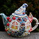 'Fairy house'.The tea pot, Teapots & Kettles, Moscow,  Фото №1