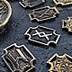 Эксклюзивный набор бронзовых рун. Футарк. Руны. Руны. ЮРИЙ ГОРН. Ярмарка Мастеров.  Фото №7
