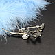 Two Dragonfly Pin Brooch with pearls in 925 Sterling Silver TS0010. Brooches. Sunny Silver. My Livemaster. Фото №6