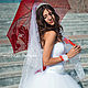 Umbrella for wedding photo shoot..tema Feathers`. Design possible according to your wishes.