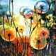 Evening whispers - oil painting on canvas, painting of flowers, flowers, Pictures, Petrozavodsk,  Фото №1
