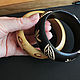 Vintage wood bracelets D65 mm. Hard bracelet. - Olga - Mari Ell Design. Online shopping on My Livemaster.  Фото №2