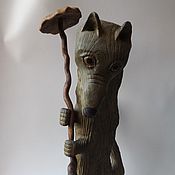 Деревянная арт-кукла "Продавец предсказаний"