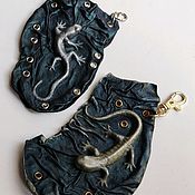Сумки и аксессуары handmade. Livemaster - original item 3D Key rings made of genuine leather 