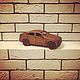 Машинка BMW - СУВЕНИР из дерева. Статуэтка. WOOD DAY. Интернет-магазин Ярмарка Мастеров.  Фото №2