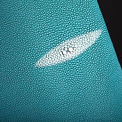 Материалы для творчества handmade. Livemaster - original item Sea stingray leather, width 21-22 cm IMC2004S. Handmade.