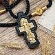 Крест с «Георгием Победоносцем» на Гайтане. Крестик. MisMi jewelry. Ярмарка Мастеров.  Фото №6