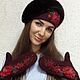 Зимний комбинированный комплект в Русском стиле (продано), Береты, Усть-Каменогорск,  Фото №1