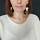 Заказать Серьги-бахрома из бисера. Вдохновение.Бисер. Ярмарка Мастеров. . Серьги-кисти Фото №3