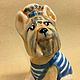 Yorkshire Terrier porcelain figurine. Figurines. Veselyj farfor. My Livemaster. Фото №6