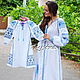 Mother and daughter Vyshyvanka Embroidery Linen, Ukrainian embroidery, Dresses, Sevastopol,  Фото №1
