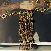 Украшения handmade. Livemaster - original item Klimt necklace inspires a variant of 