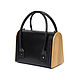 Order Classic bag - CEILI-made of genuine black leather and wood. breatley. Livemaster. . Classic Bag Фото №3